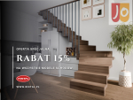 Schody z rabatem 15%