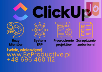 Wdrożenia ClickUp i cyfryzacja procesów w firmie