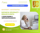 Asystent / tka wsparcia sprzedaży i obsługi klienta z orzeczeniem zdalnie