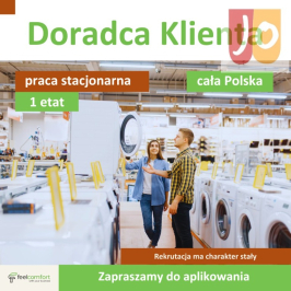 Doradca Klienta - salon sprzedaży - praca stacjonarna - Poznań