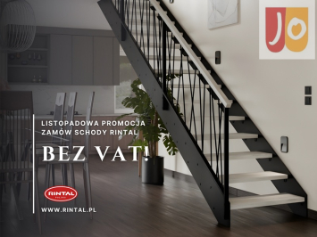Listopad bez VAT – Twoje schody w jeszcze lepszej cenie