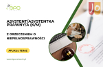 Asystent Prawny /Asystentka Prawna z orzeczeniem - Warszawa/hybrydowo