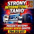 Strona WWW od 590 zł + projekt wstępny GRATIS + BONUS