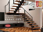 Kwietniowa promocja na schody na wymiar: -15% na Twój nowy projekt!