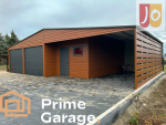 Garaż blaszany na wymiar | Producent PrimeGarage.pl | Montaż w całej Polsce